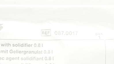 Medela 087.0017 Invia Liberty Canister with Solidifier 0.8l